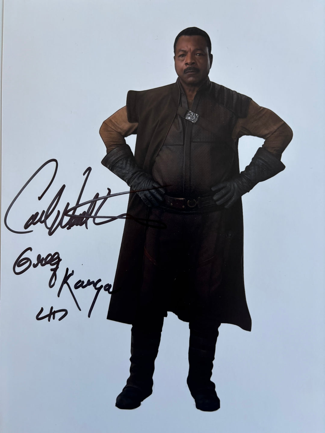 Carl Weathers signed Autograph 8x10 Rocky, Star Wars, Predator