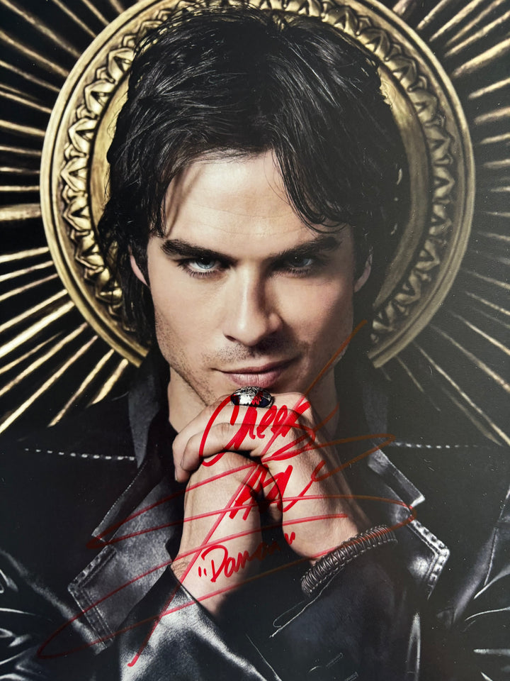 Ian Somerhalder signed Autograph 8x10 Vampire Diaries
