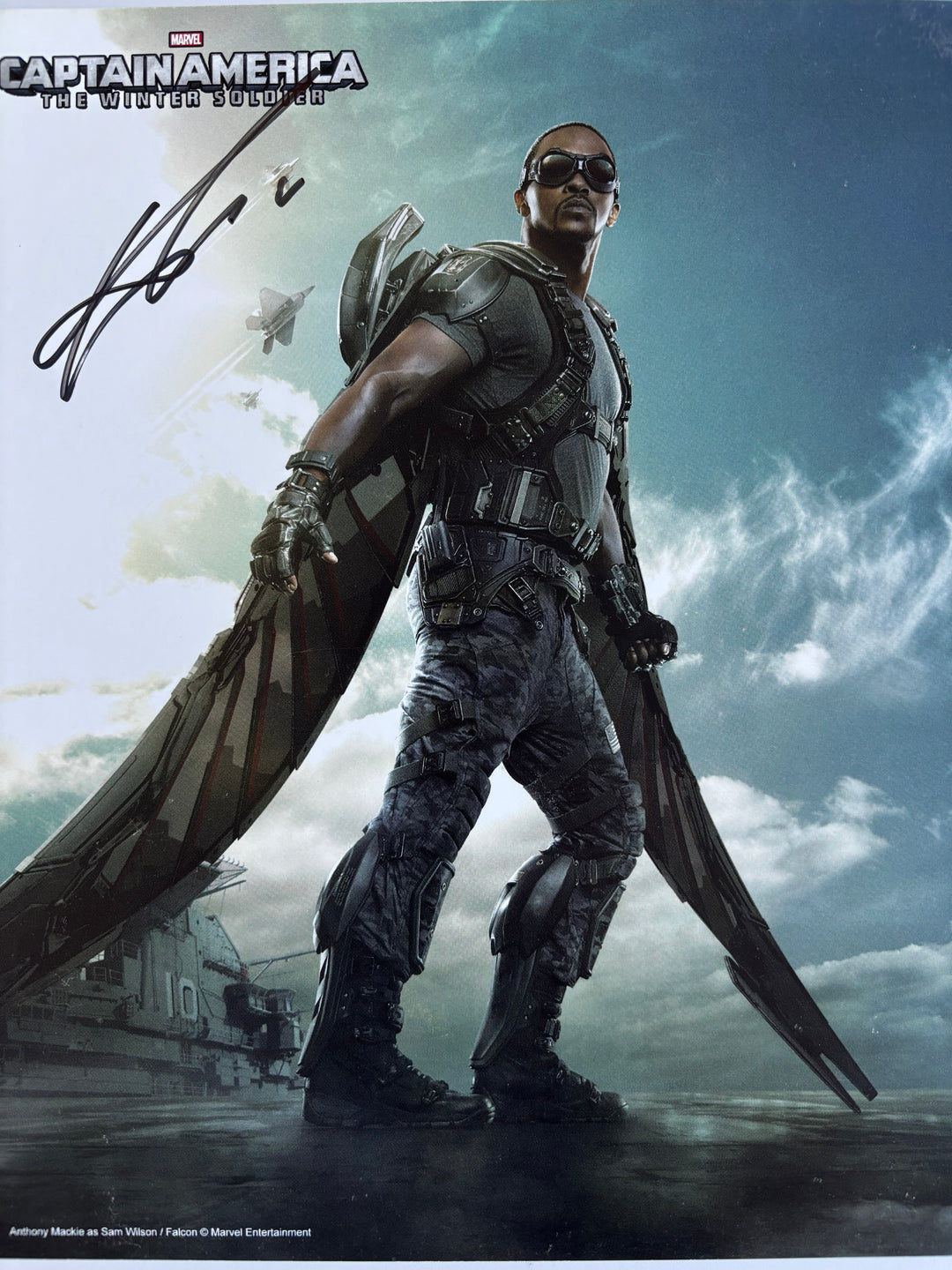 Anthony Mackie signed Autograph 8x10 Marvel: Captain America