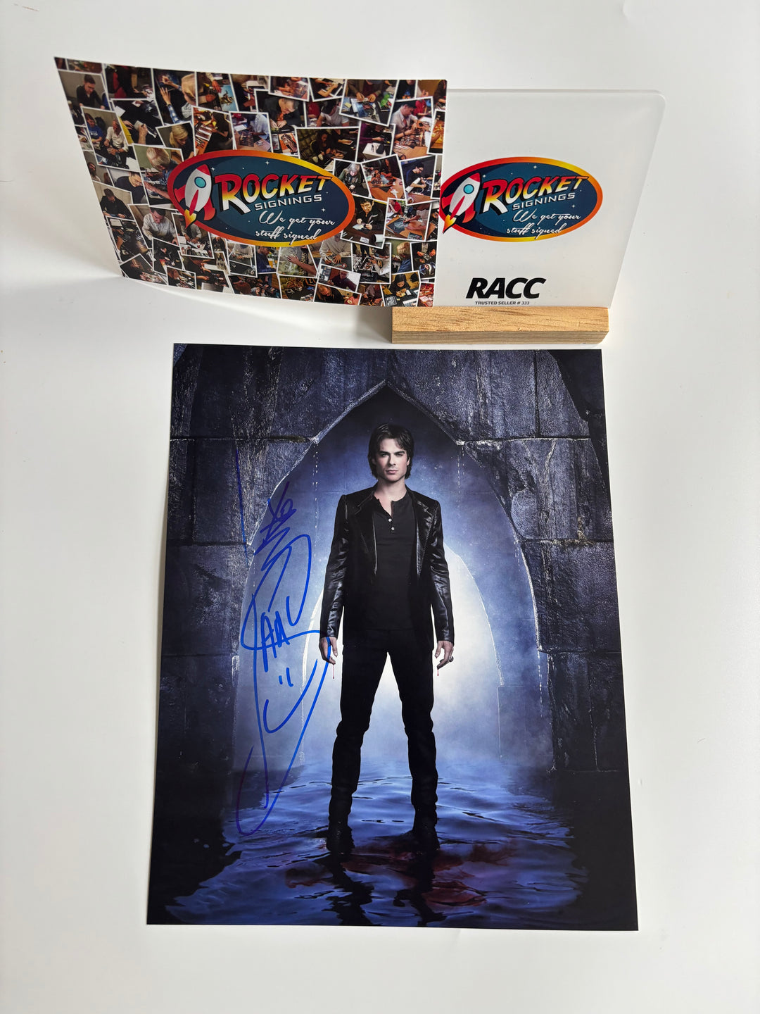 Ian Somerhalder signed Autograph 8x10 Vampire Diaries