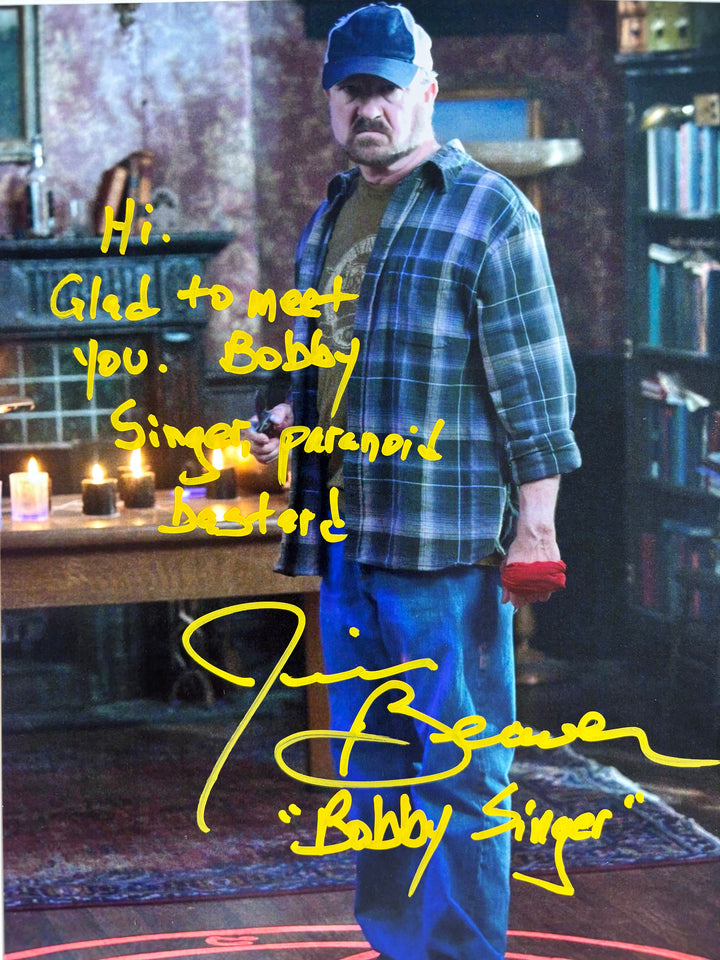 Jim Beaver signed Autograph 8x10 Supernatural