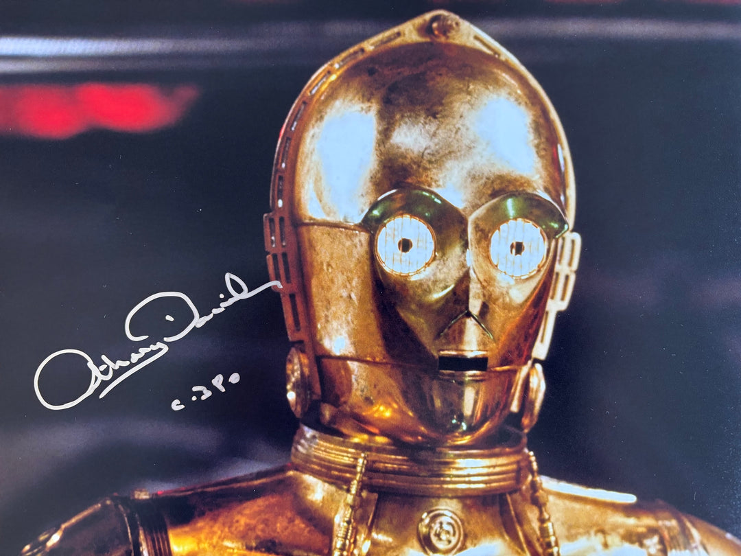 Anthony Daniels signed Autograph 8x10 Star Wars
