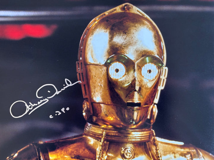 Anthony Daniels signed Autograph 8x10 Star Wars