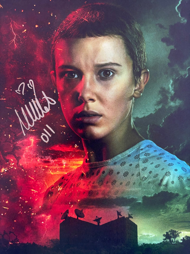 Millie Bobby Brown signed Autograph 8x10 Stranger Things