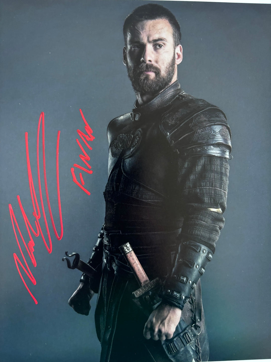 Mark Rowley signed Autograph 8x10 The Last Kingdom