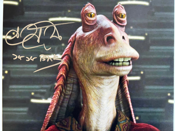 Ahmed Best signed Autograph 8x10 Star Wars