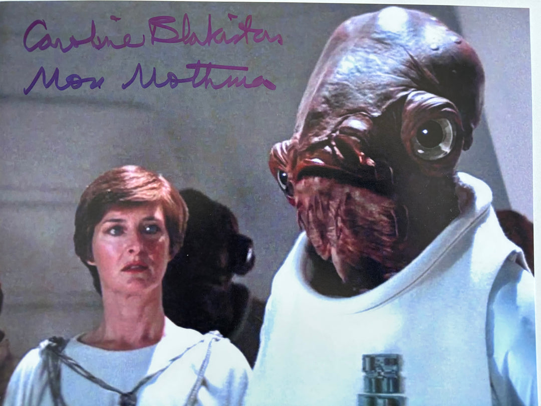 Caroline Blakiston signed Autograph 8x10 Star Wars