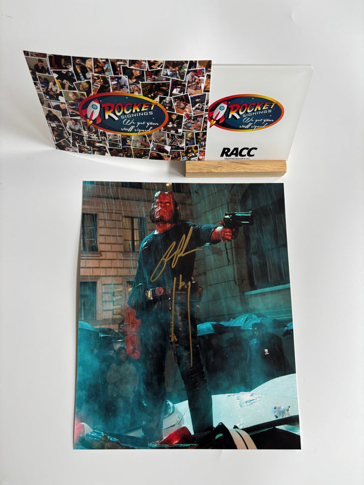 Ron Perlman signed Autograph 8x10 Hellboy