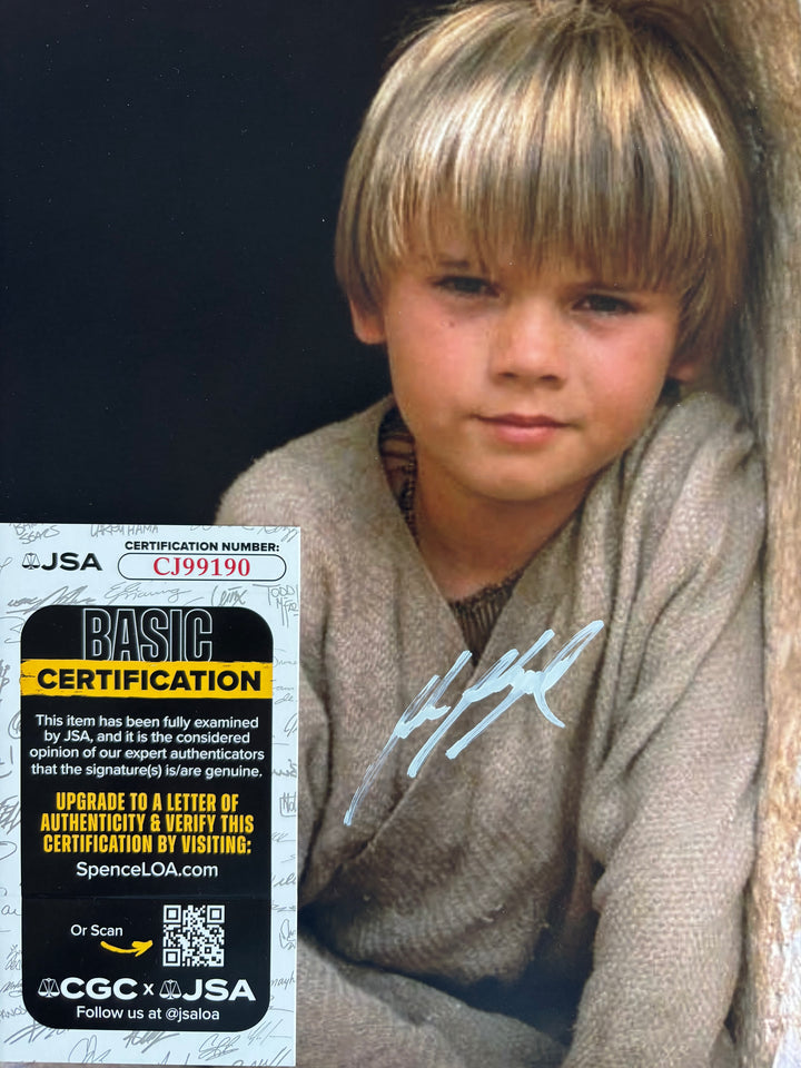 Jake Lloyd signed Autograph 8x10 Star Wars JSA authenticated