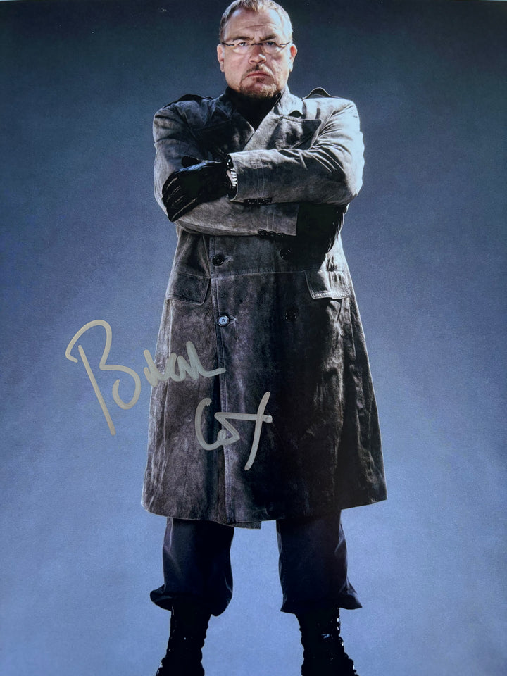 Brian Cox signed Autograph 8x10 X-Men, Troy