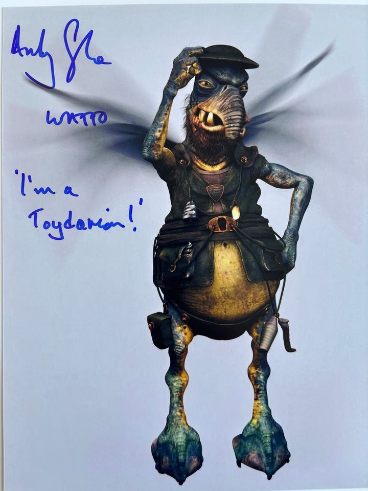 Andy Secombe signed Autograph 8x10 Star Wars