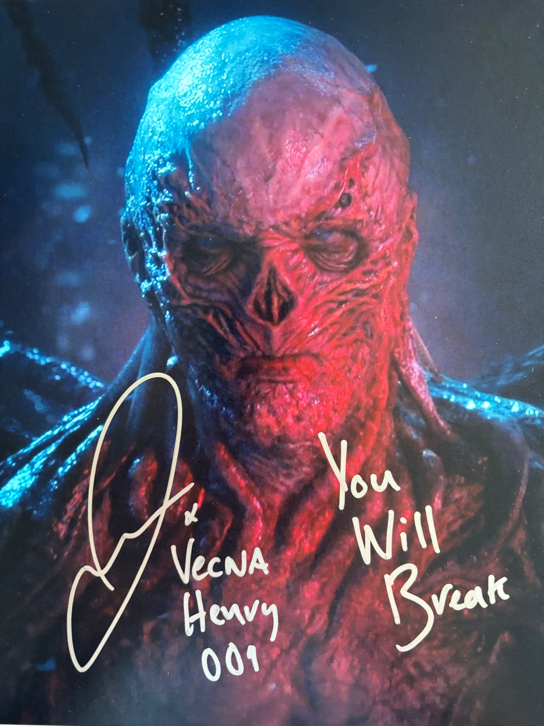Jamie Campbell Bower signed Autograph 8x10 Stranger Things