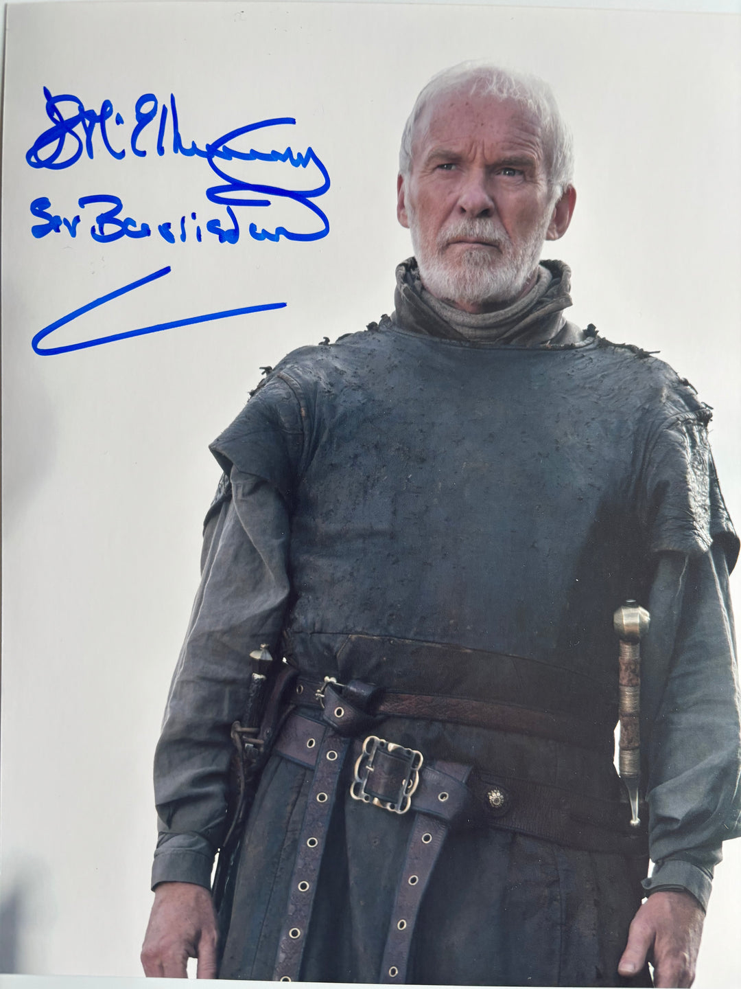 Ian McElhinney signed Autograph 8x10 Star Wars, Game of Thrones