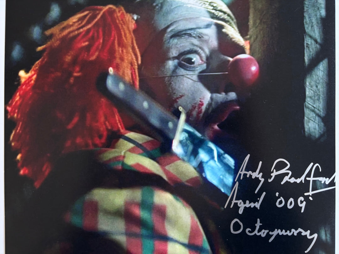 Andy Bradford signed Autograph 8x10 Star Wars, James Bond