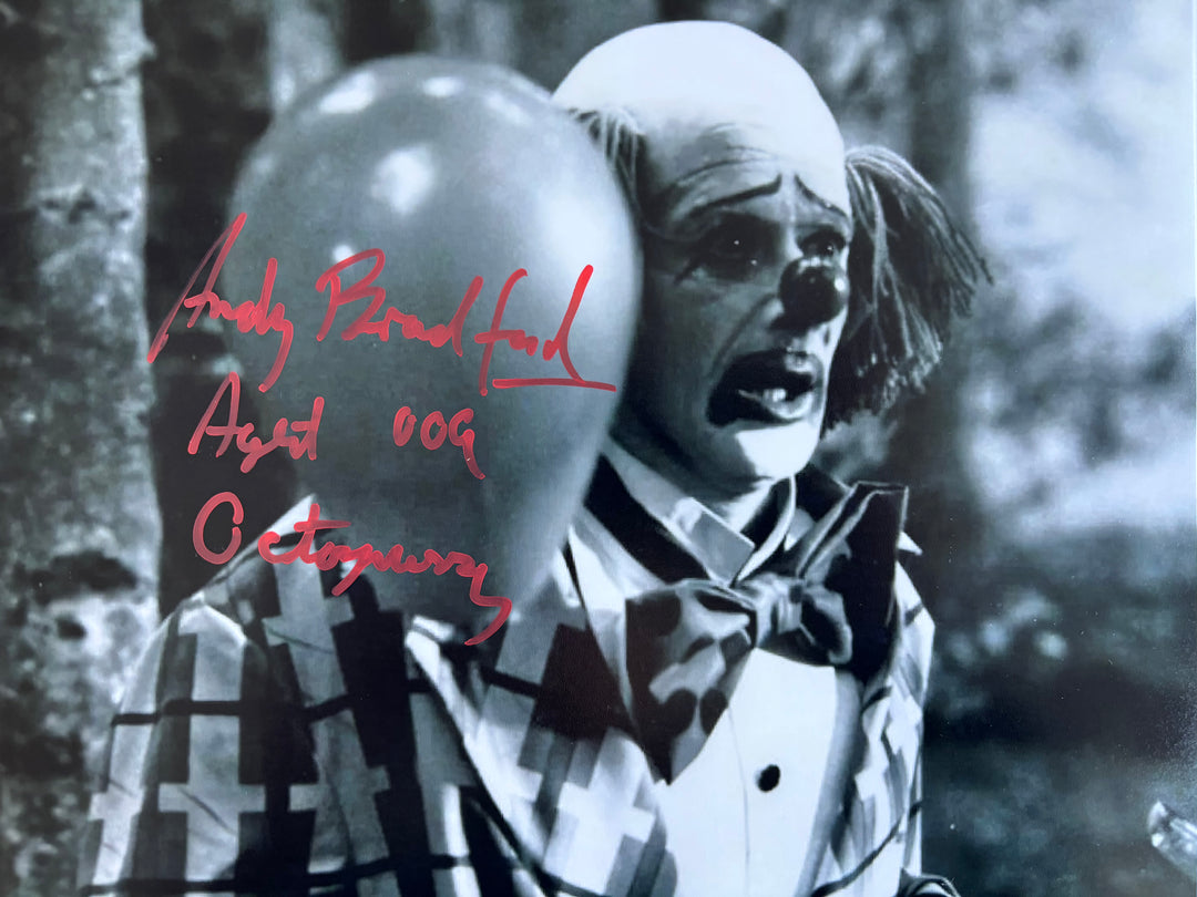 Andy Bradford signed Autograph 8x10 Star Wars, James Bond