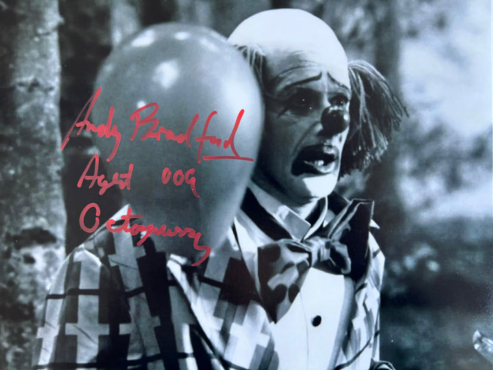 Andy Bradford signed Autograph 8x10 Star Wars, James Bond