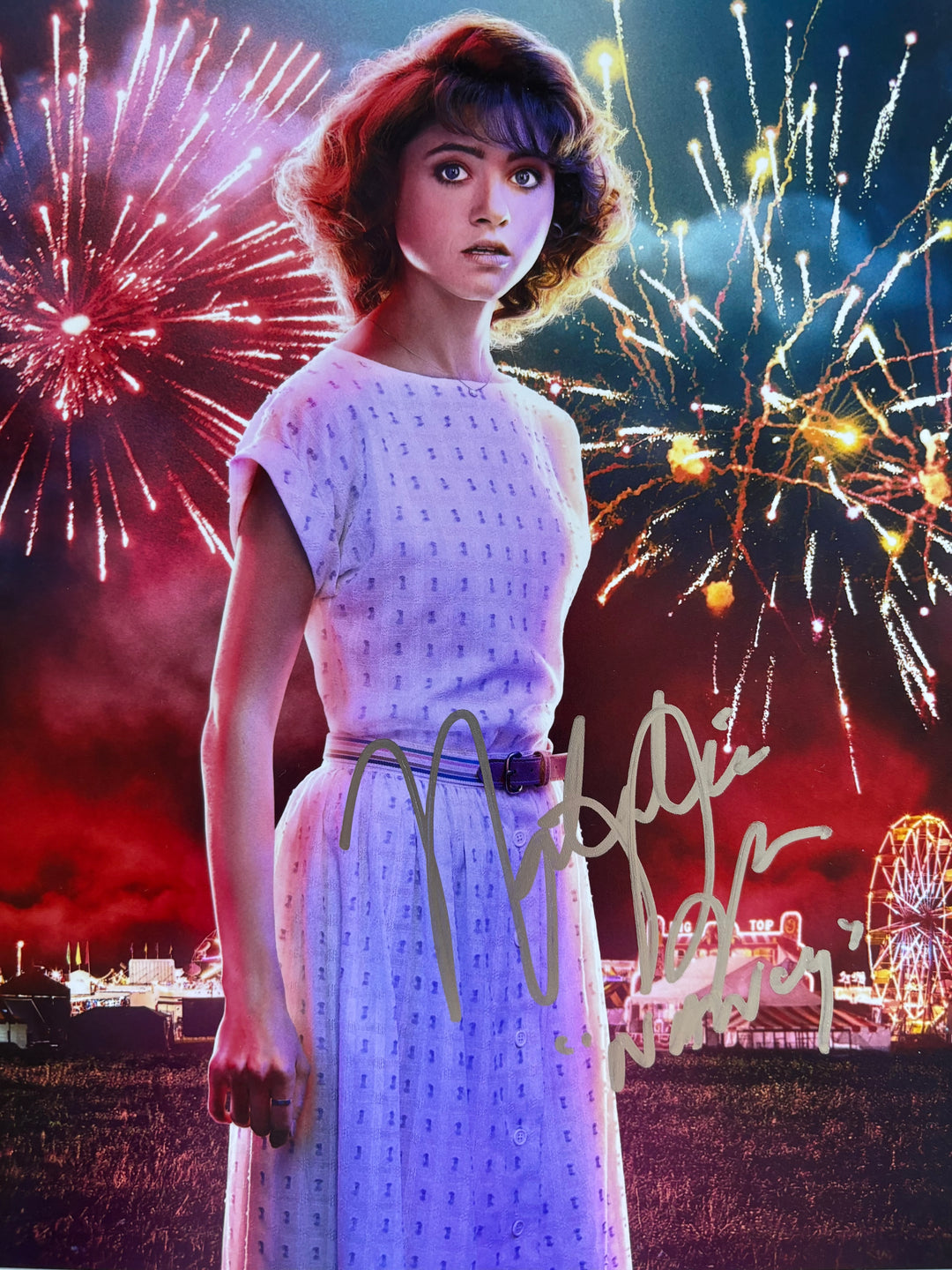 Natalia Dyer signed Autograph 8x10 Stranger Things