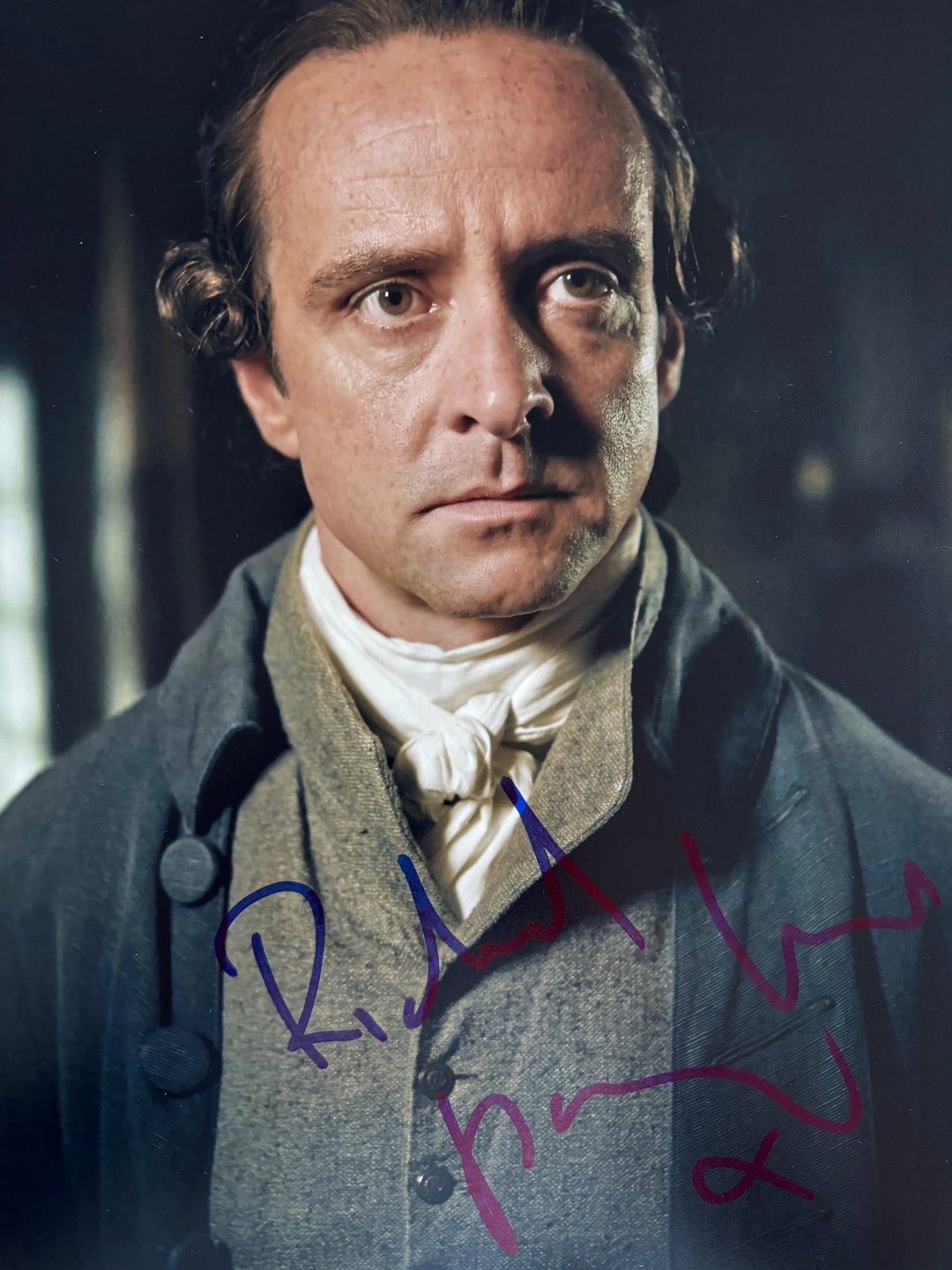 Richard Harrington signed Autograph 8x10 Poldark