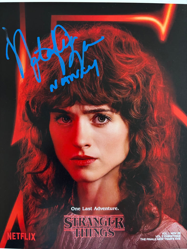 Natalia Dyer signed Autograph 8x10 Stranger Things