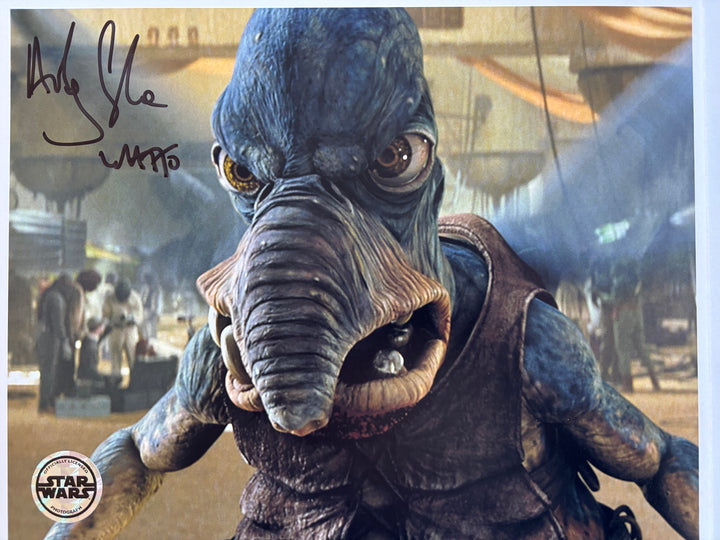 Andy Secombe signed Autograph 8x10 Star Wars