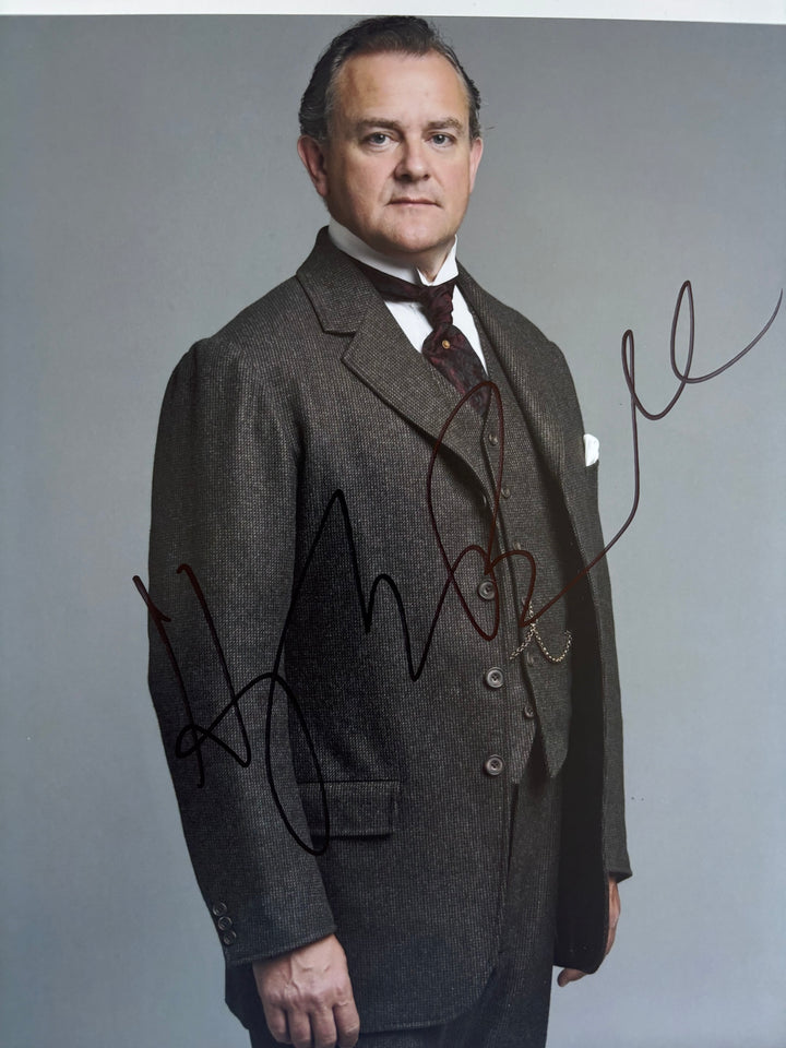 Hugh Bonneville signed Autograph 8x10 Downtown Abbey, Doctor Who, Paddington