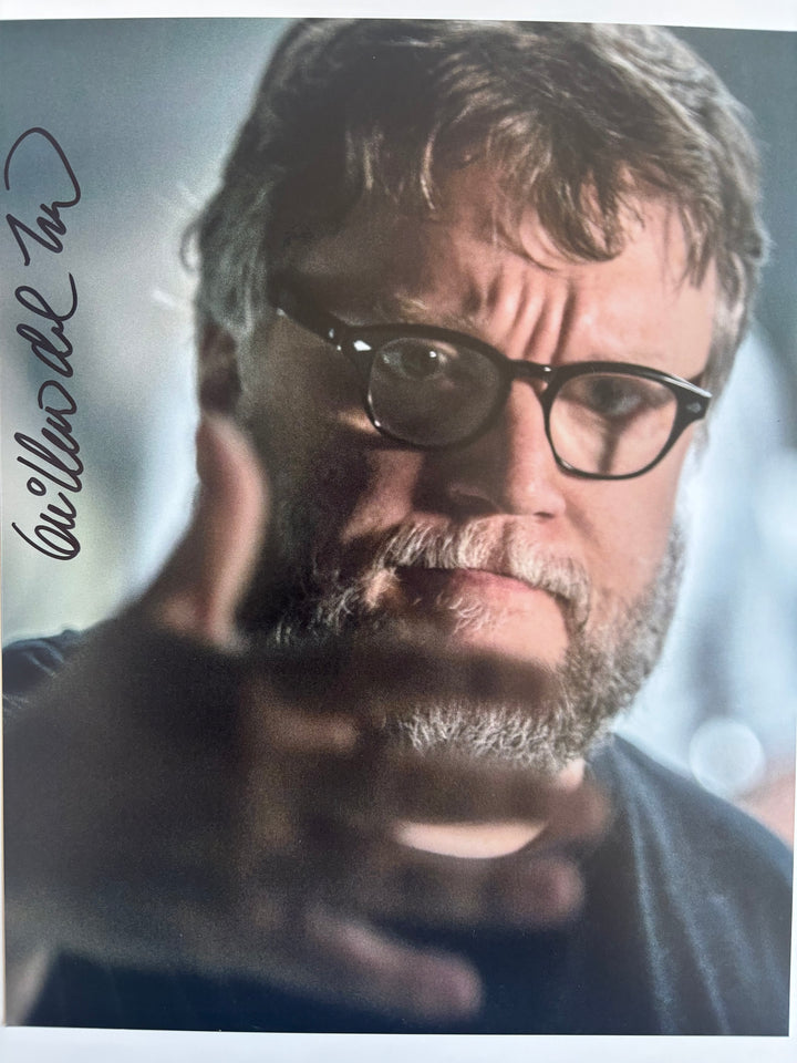 Guillermo Del Toro signed Autograph 8x10 Frankenstein, Hellboy, Blade, Cabinett of Corious, Pacific Rim, The Shape of Water