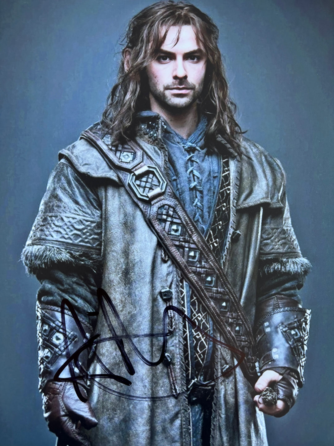 Aiden Turner signed Autograph 8x10 The Hobbit, Poldark