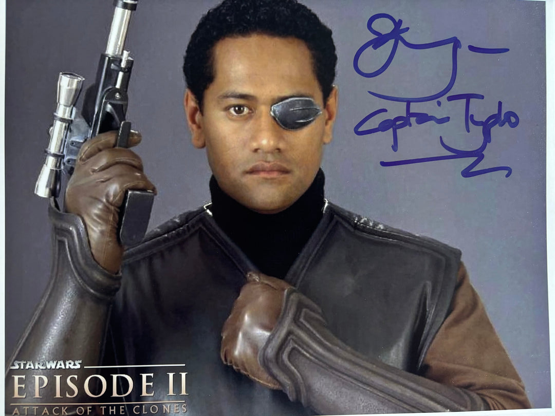 Jay Laga‘aia signed Autograph 8x10 Star Wars
