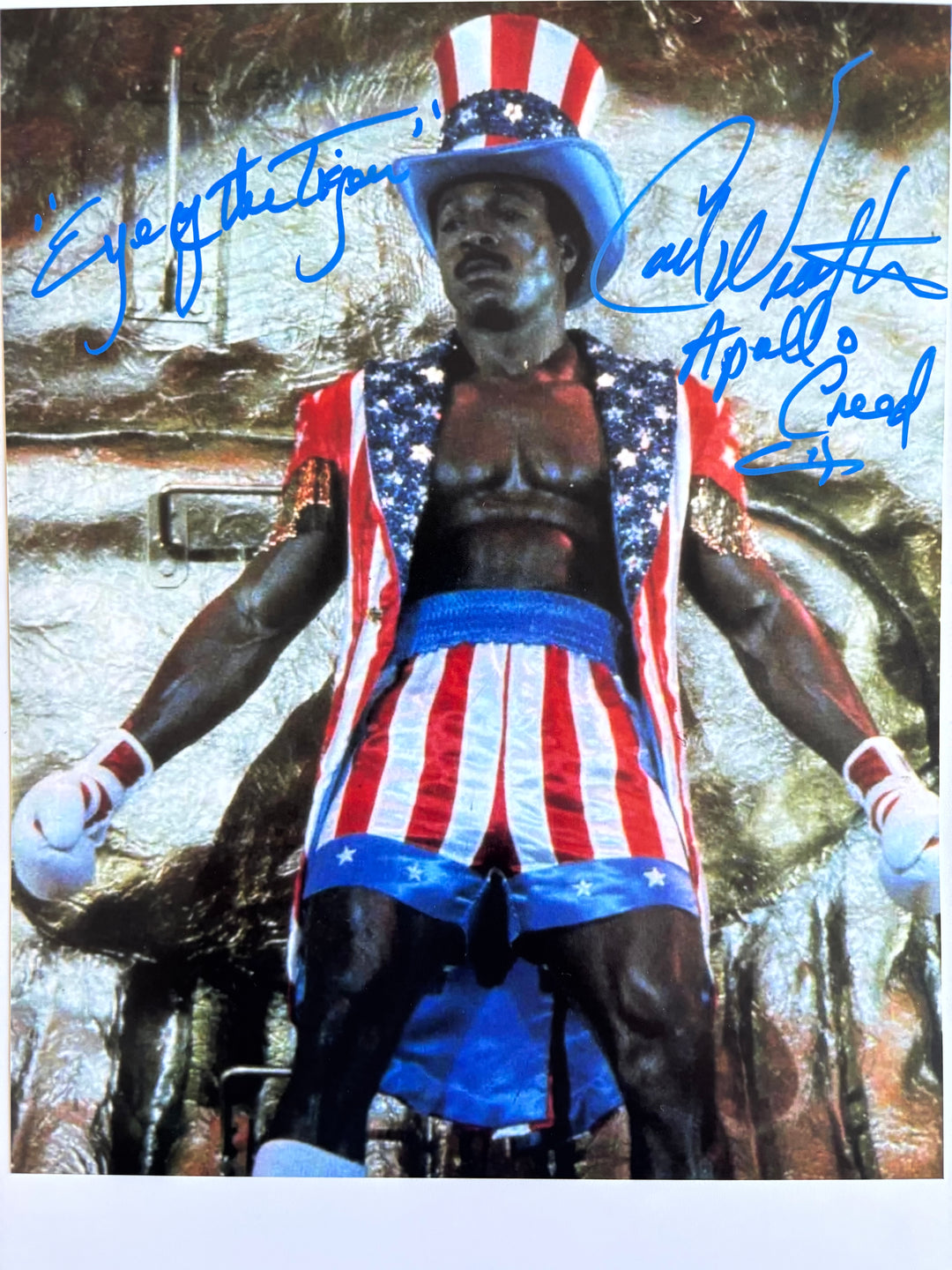 Carl Weathers signed Autograph 8x10 Rocky, Star Wars, Predator