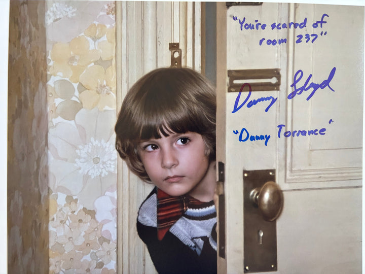 Danny Lloyd signed Autograph 8x10 The Shining
