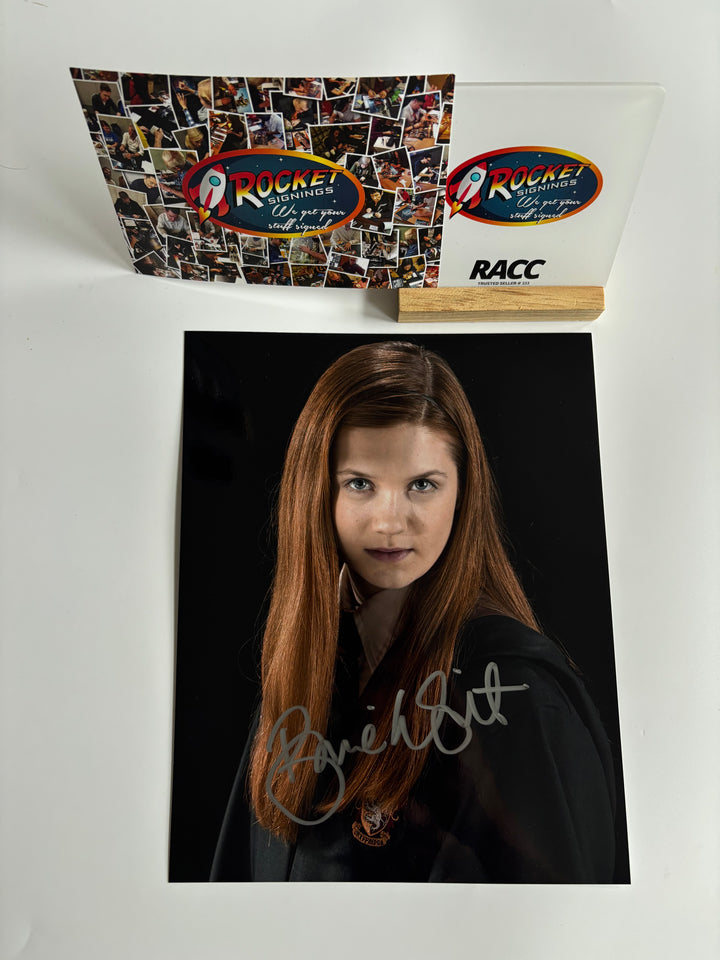 Bonnie Wright signed Autograph 8x10 Harry Potter