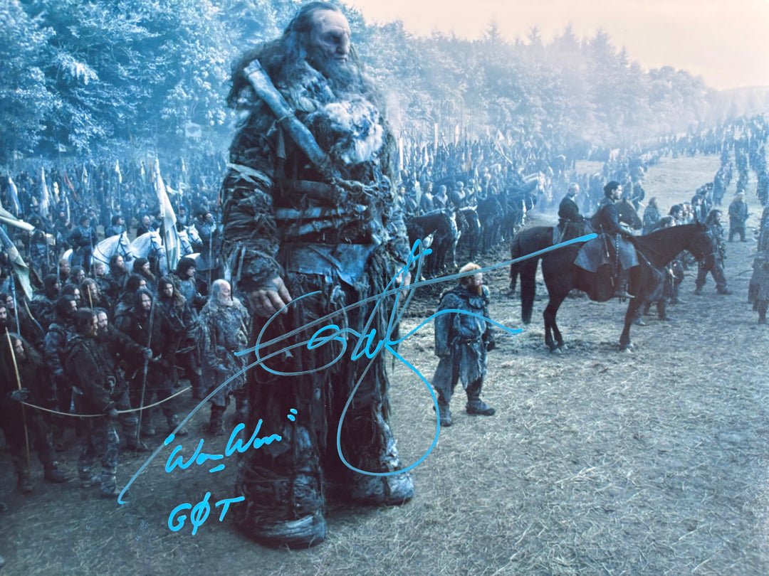 Ian Whyte signed Autograph 8x10 Game of Thrones