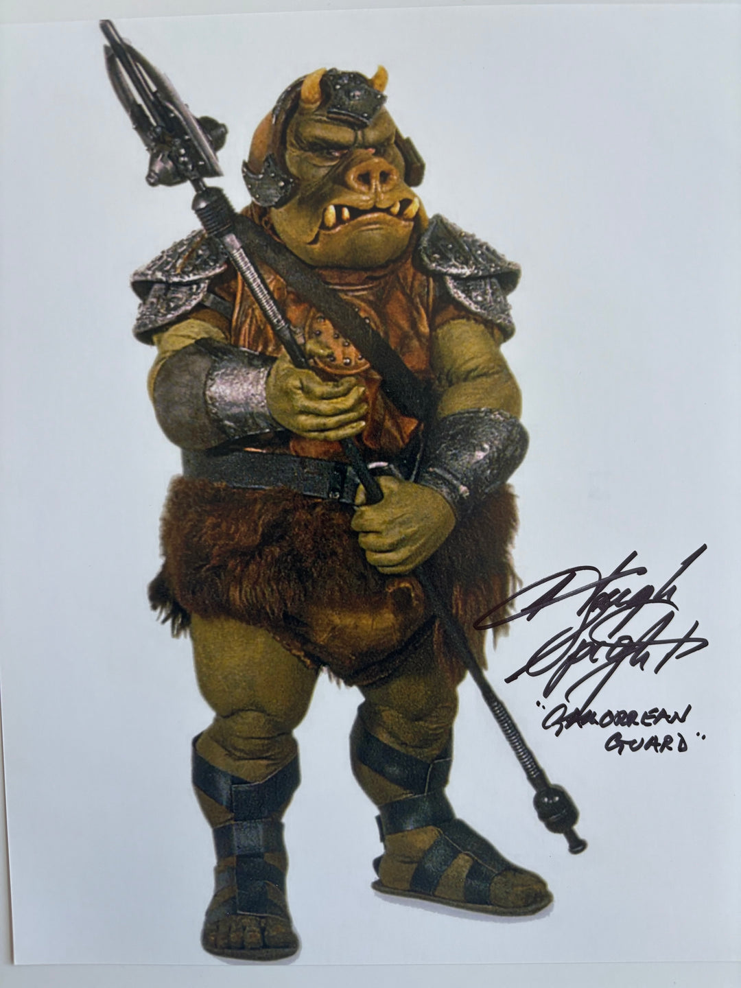 Hugh Spight signed Autograph 8x10 Star Wars