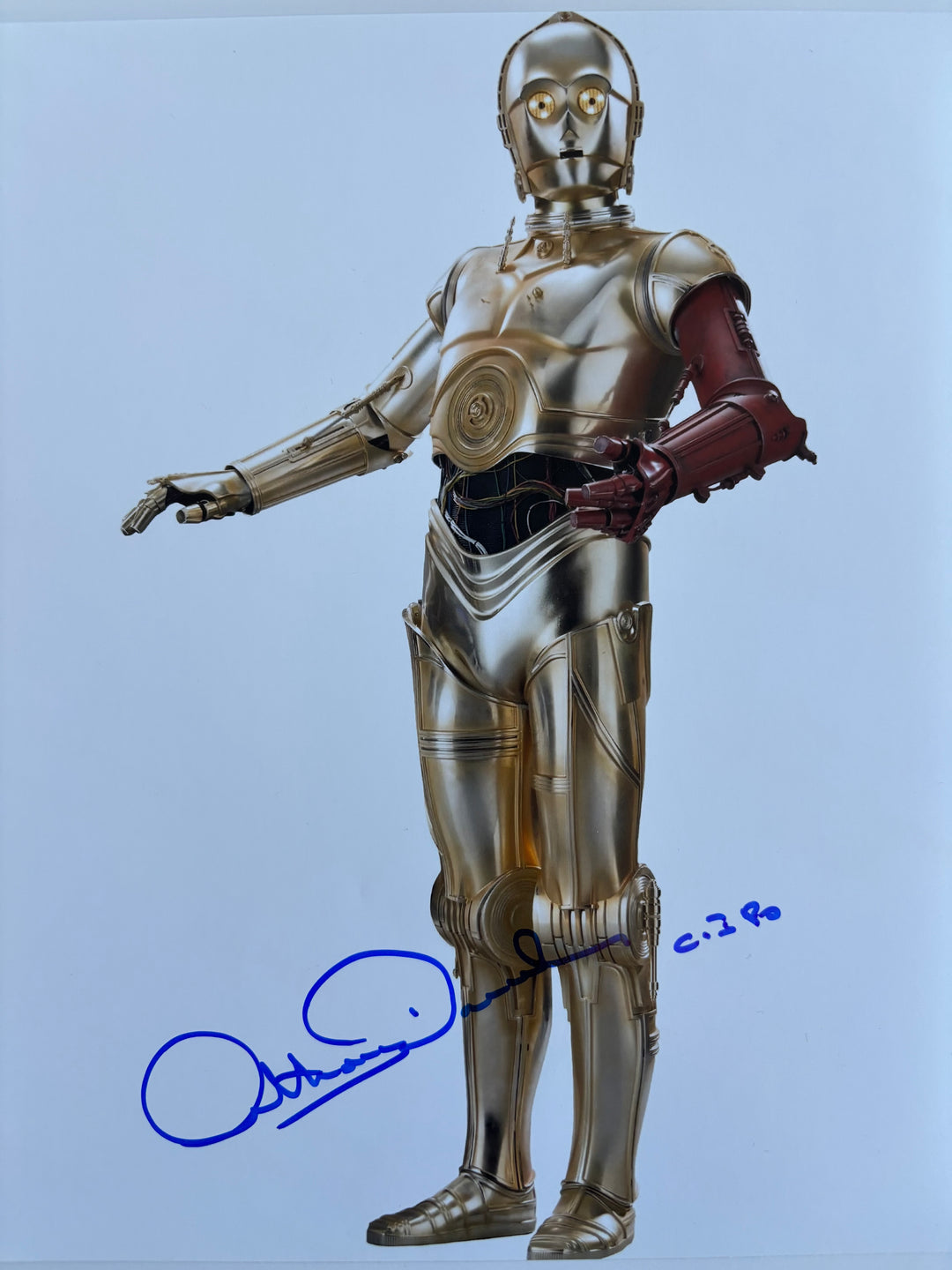 Anthony Daniels signed Autograph 8x10 Star Wars
