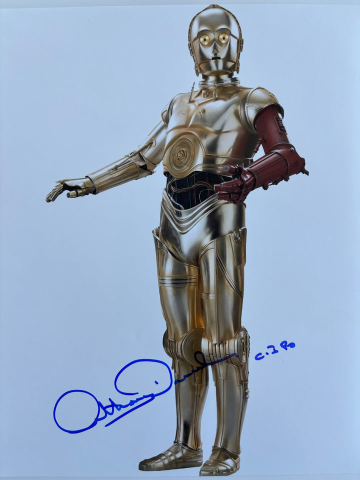 Anthony Daniels signed Autograph 8x10 Star Wars