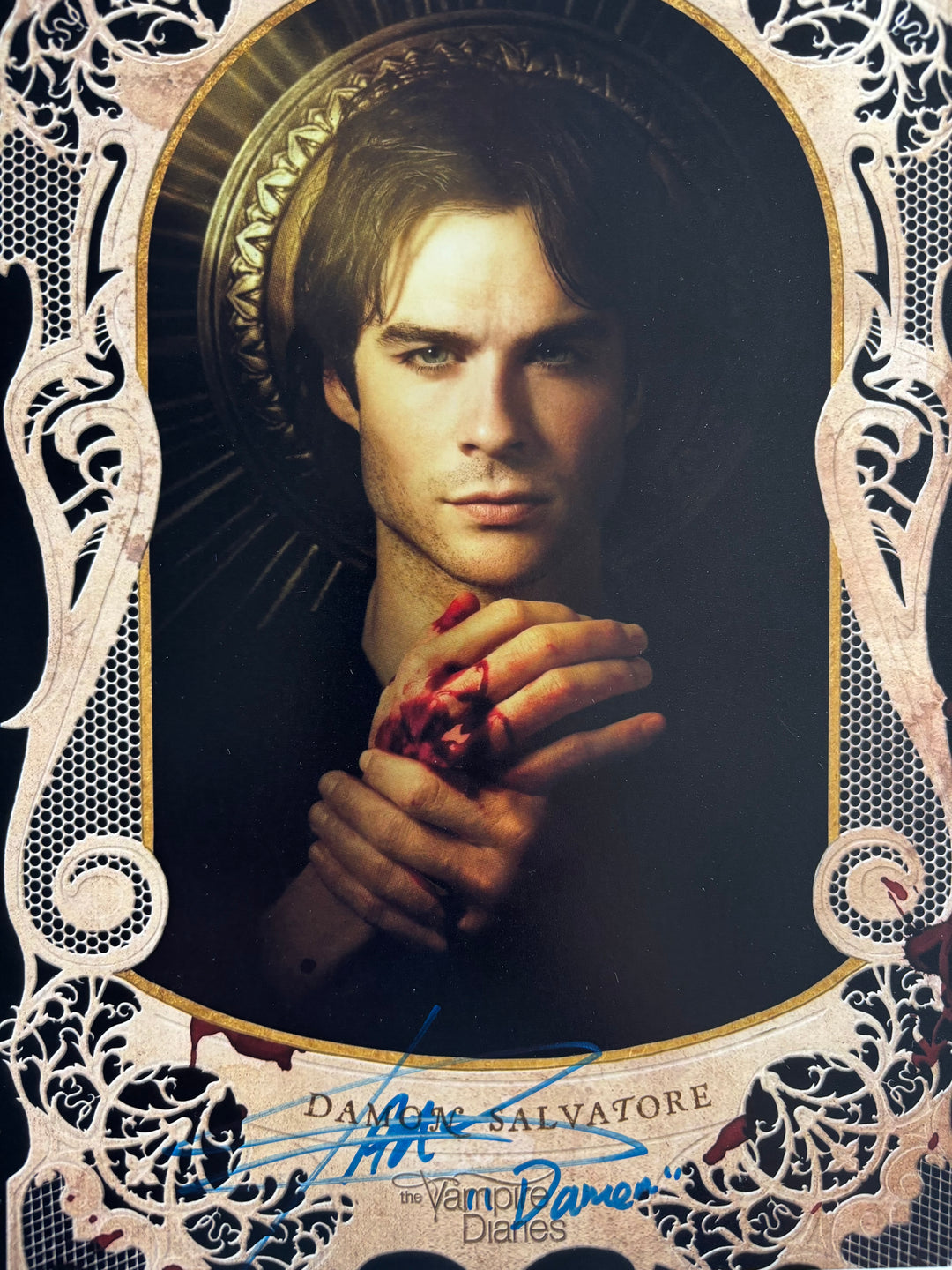 Ian Somerhalder signed Autograph 8x10 Vampire Diaries
