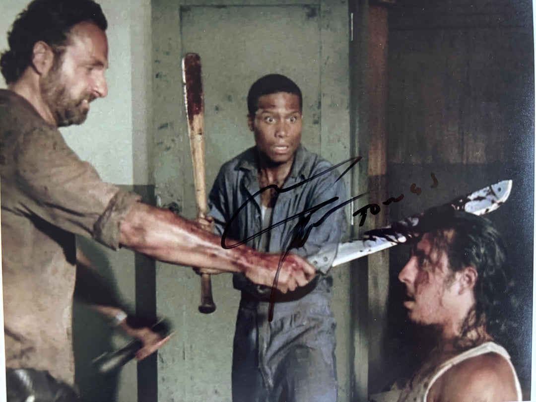 Nick Gomez signed Autograph 8x10 The Walking Dead