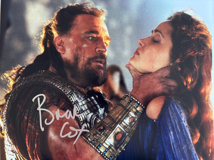 Brian Cox signed Autograph 8x10 X-Men, Troy