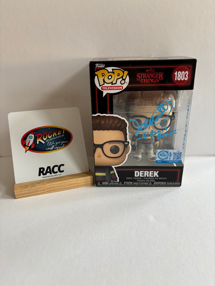 Jake Connelly signed Funko Pop Stranger Things