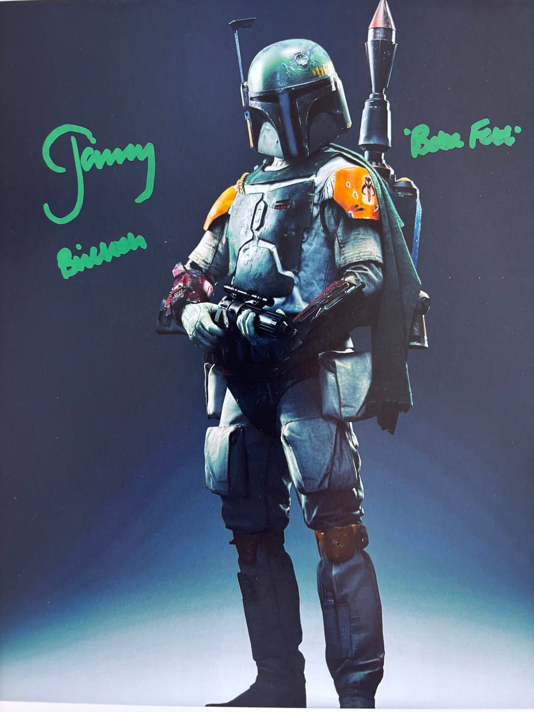 Jeremy Bulloch signed Autograph 8x10 Star Wars