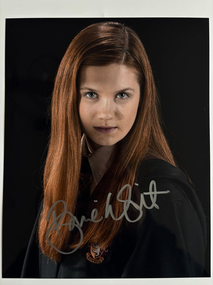 Bonnie Wright signed Autograph 8x10 Harry Potter