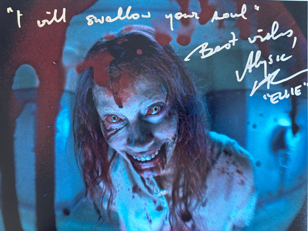 Alyssa Sutherland signed Autograph 8x10 Vikings, Evil Dead