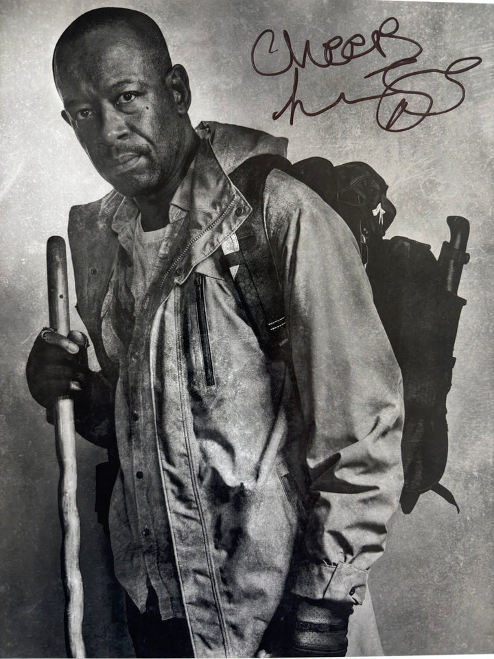Lennie James signed Autograph 8x10 The Walking Dead
