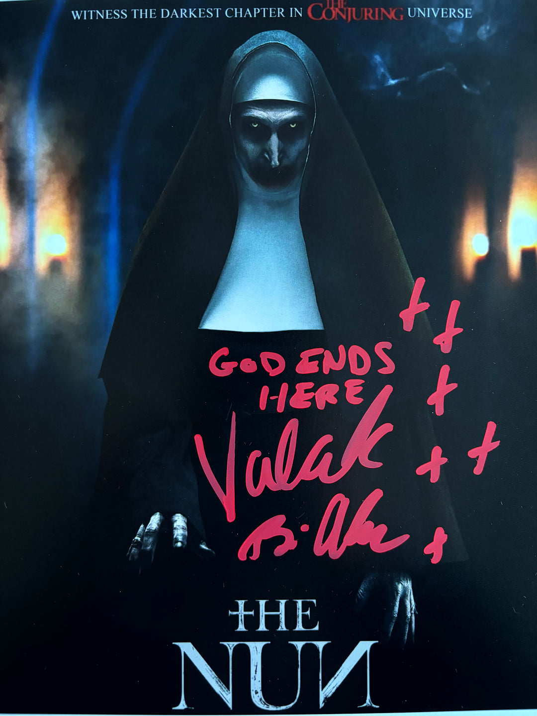 Bonnie Aarons signed Autograph 8x10 The Nun
