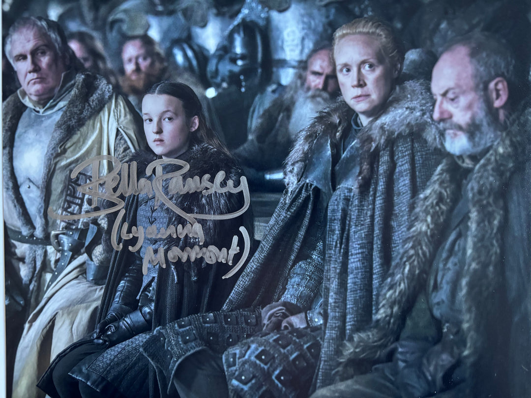 Bella Ramsey signed Autograph 8x10 Game of Thrones