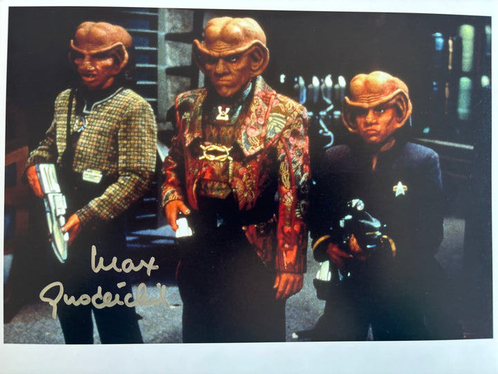 Max Grodenchik signed Autograph 8x10 Star Trek