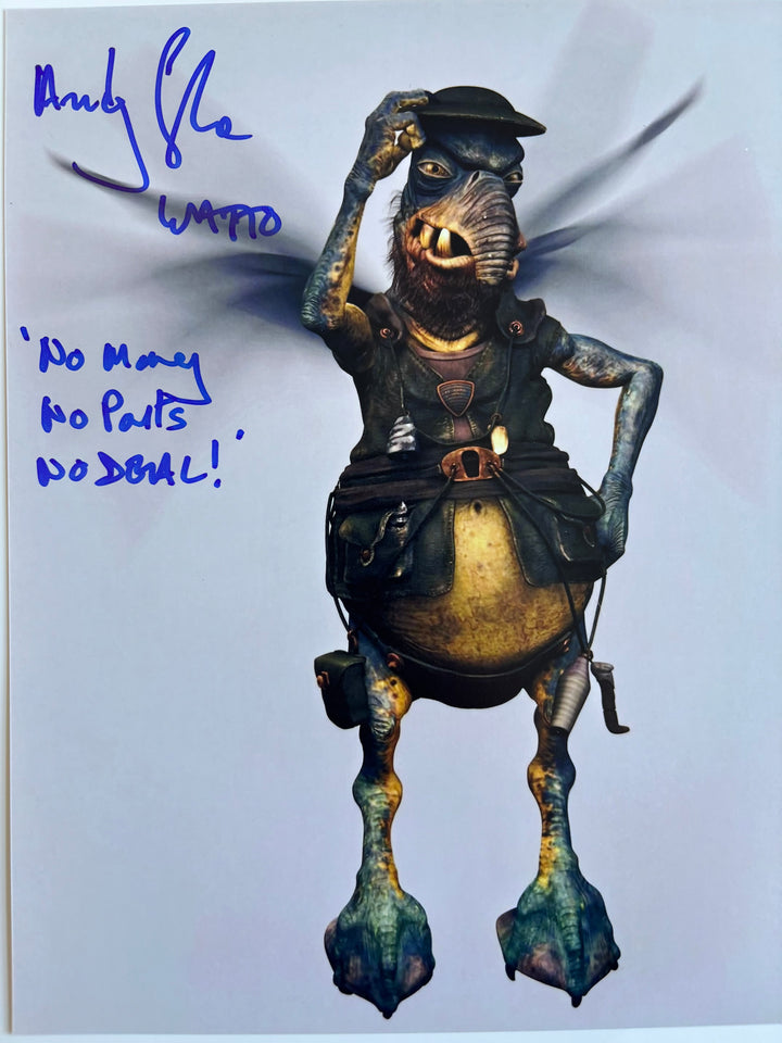 Andy Secombe signed Autograph 8x10 Star Wars