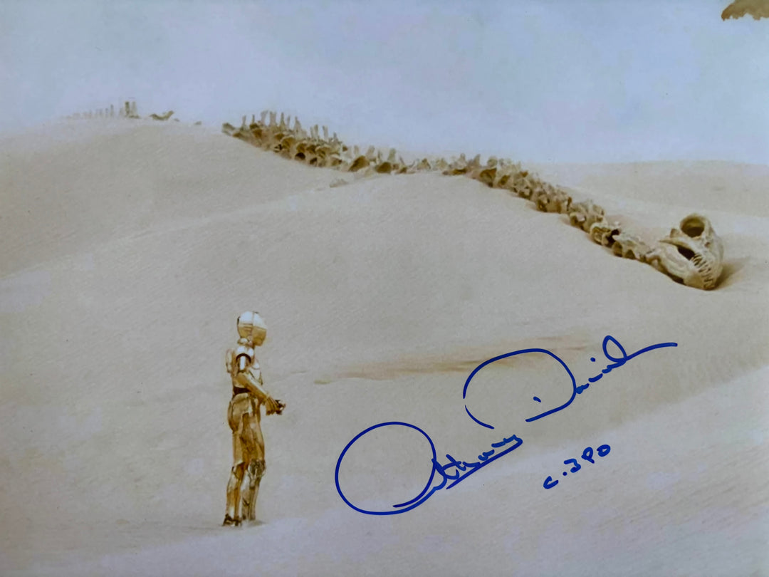 Anthony Daniels signed Autograph 8x10 Star Wars