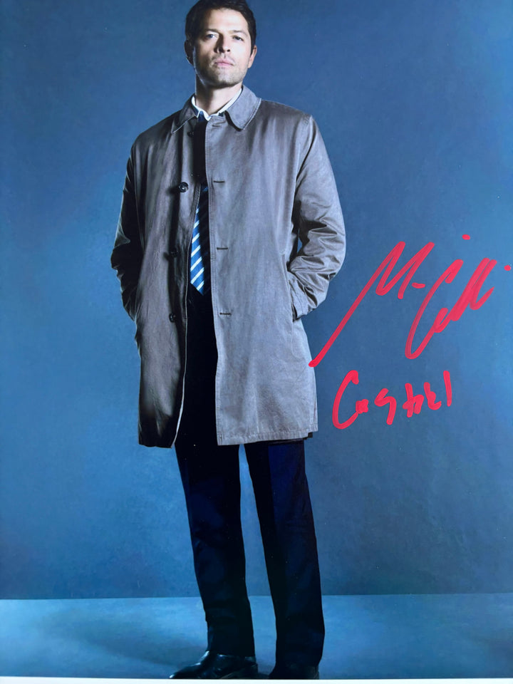 Misha Collins signed Autograph 8x10 Supernatural