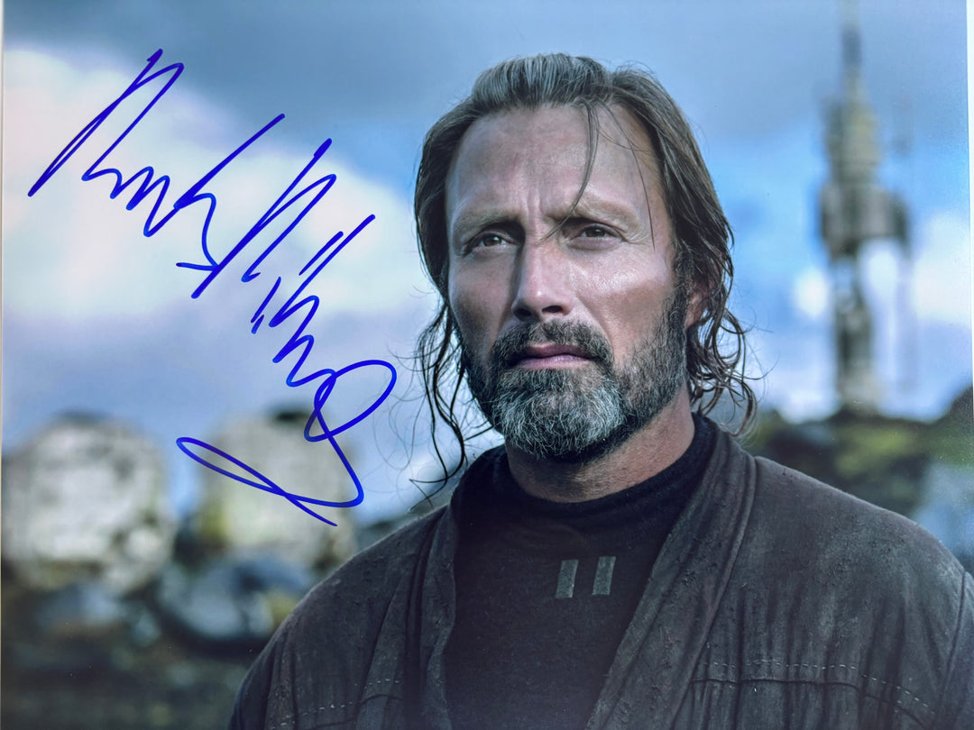 Mads Mikkelsen signed Autograph 8x10 Star Wars, Marvel, Indiana Jones
